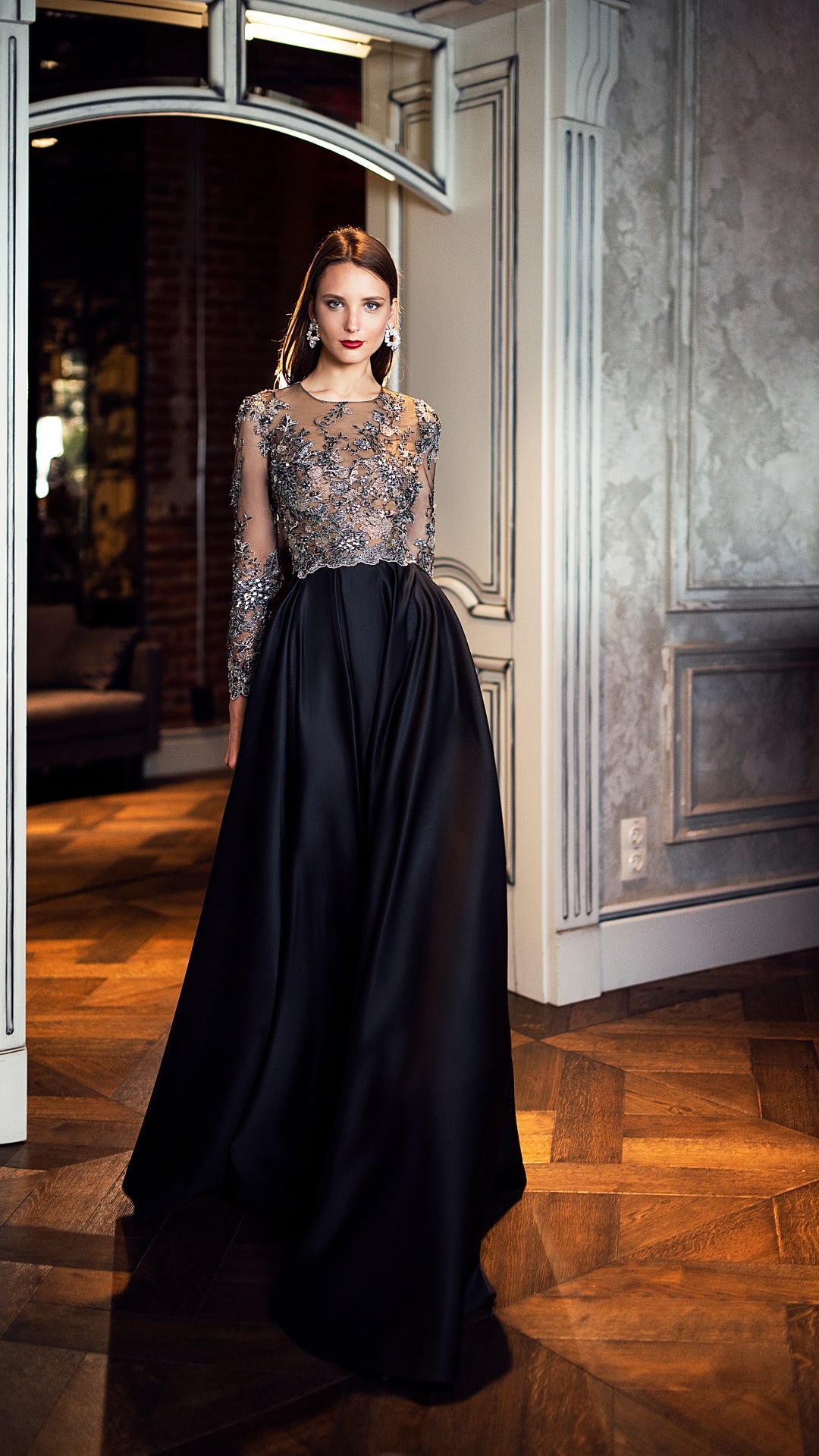 MANUELA-VESTIDO IMPONENTE COLOR NEGRO