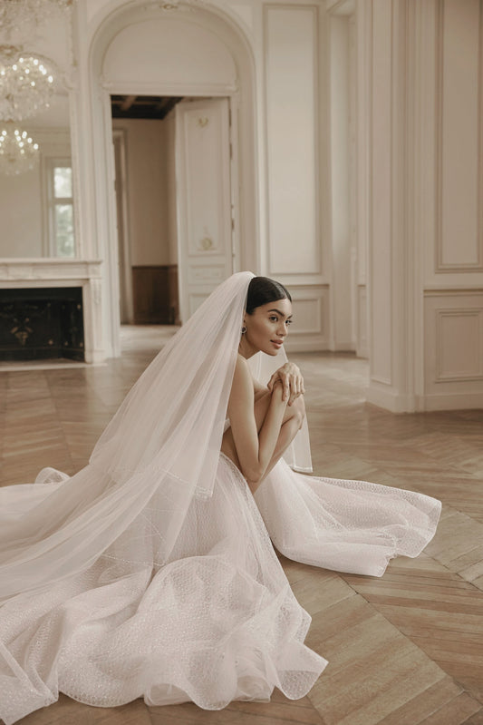 VESTIDO DE NOVIA TRANSPARENTE - VEGA