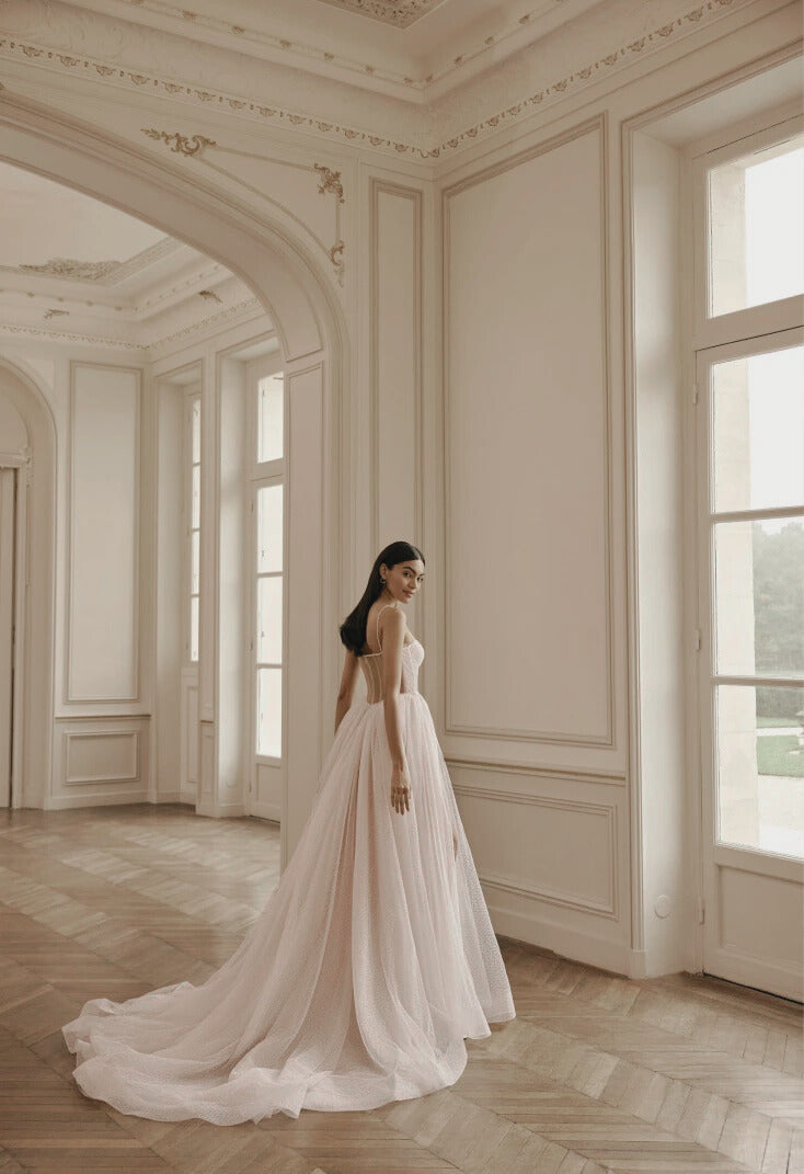 VESTIDO DE NOVIA TRANSPARENTE - VEGA