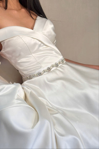 CINTURON FLORALES CON PERLAS Y ENGASTE - ADRIANA
