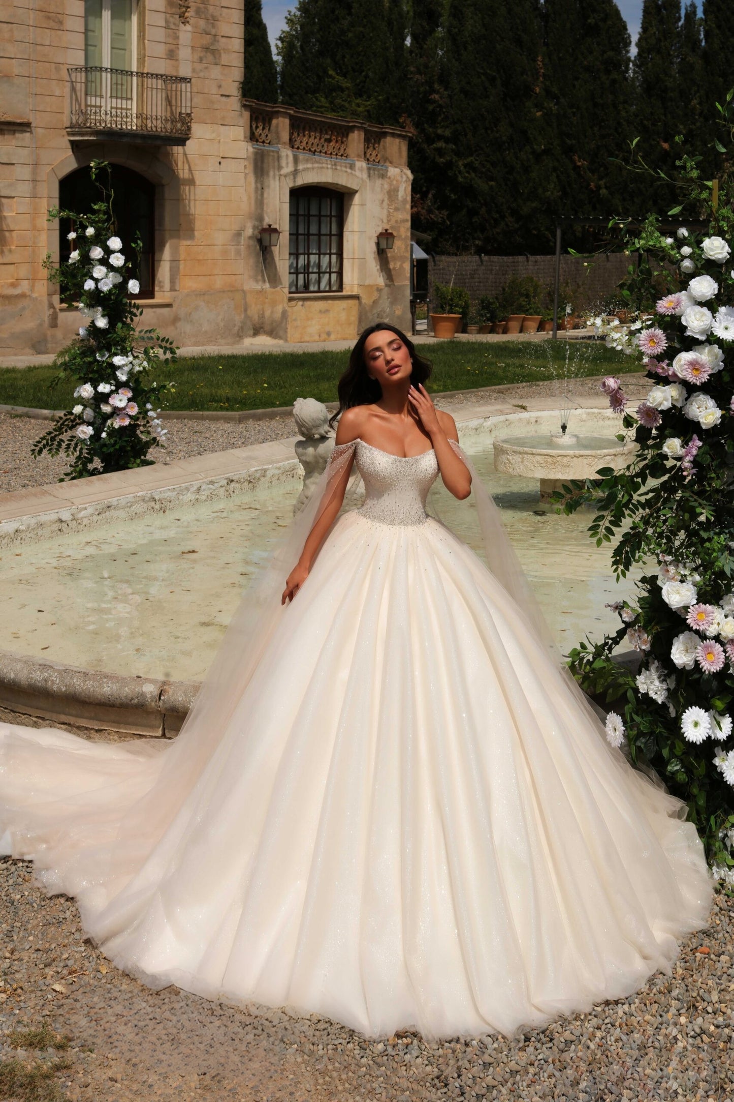 VESTIDO DE NOVIA PRINCES BRILLANTE -NAIA